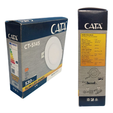Cata 6W Panel Led