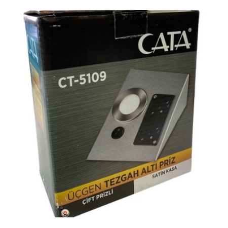 CT-5109 Cata Üçgen Tezgah Altı Priz